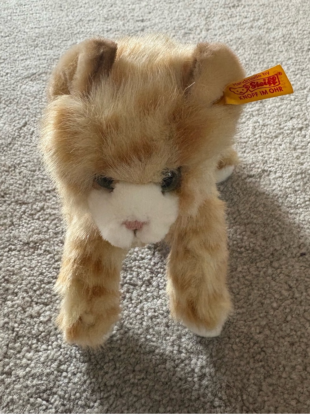 Steiff - cat stuffed animal